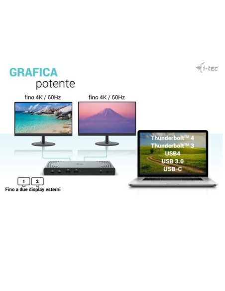USB3.0/C THUNDER DUALD. DOCK+PD100