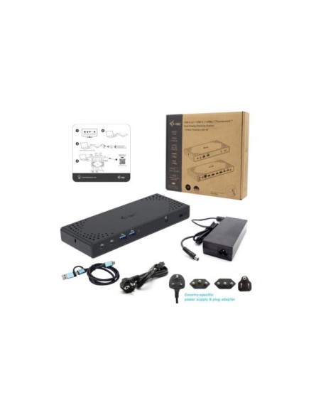 USB3.0/C THUNDER DUALD. DOCK+PD100