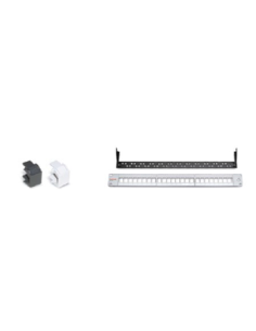 PANN.1U KU PER 24 RJ45U NERO 2