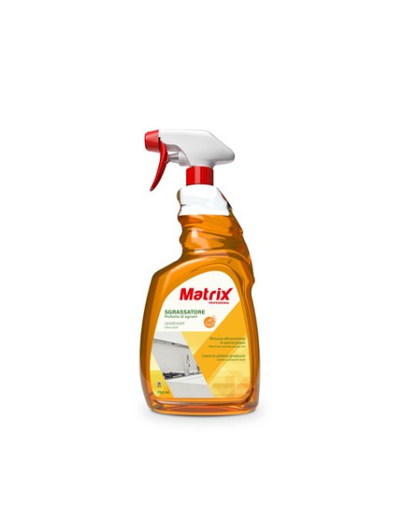 Sgrassatore al profumo di agrumi Matrix con trigger 750 ml XM113