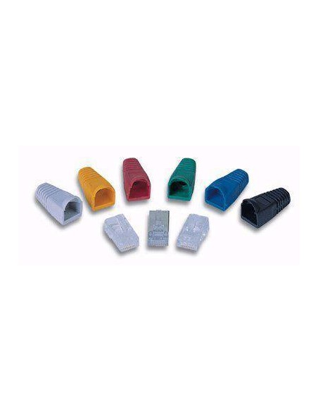 Plug Modulari RJ45 Cat6 con Slitta per Cavo Flessibile UTP