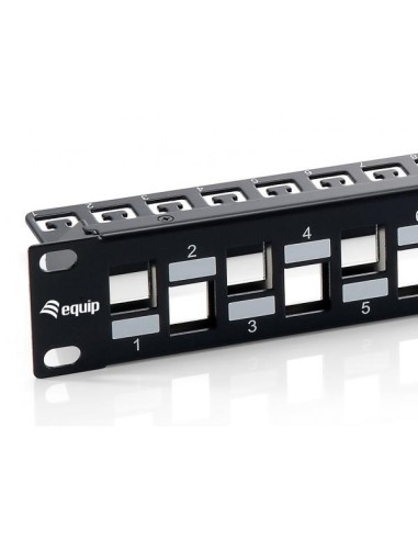 24-PORT KEYSTONE CAT.6A SHIELDED