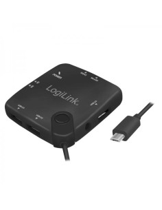 HUB Multifunzione On-The-Go Micro-USB e Lettore di Schede