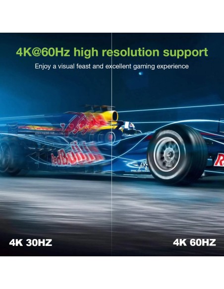 Switch HDMI 2.0b 3in 1out 4K HDR HDCP2.2 con Telecomando