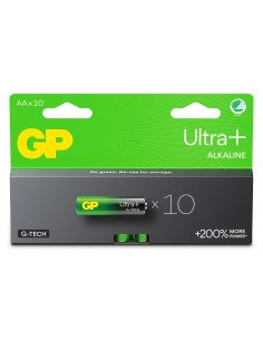 Confezione 10 Batterie GP Ultra Plus Alcaline Stilo AA 15AUP/LR6