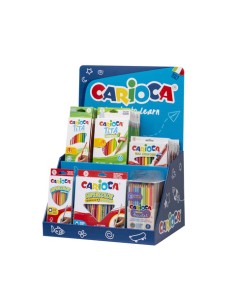 Espositore 64 articoli disegno Carioca Counter Colored Pencil assortiti 54220/C