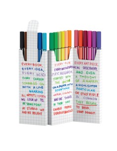 Pennarelli Stabilo Pen 68 astuccio ZigZag - tratto 1 mm - conf. 18 colori assortiti - 6818/8
