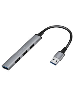 Hub USB 3.2 Gen1 Ultra Slim a 4 Porte Ingresso USB-A