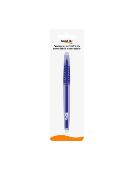 BL 1PZ PENNA GEL CANCEL 0.7MM BLU