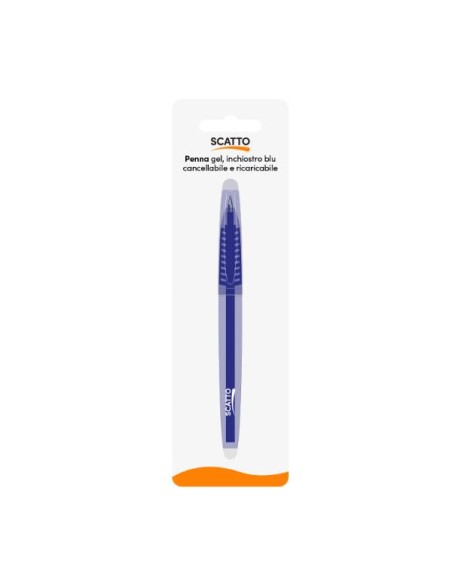 BL 1PZ PENNA GEL CANCEL 0.7MM BLU