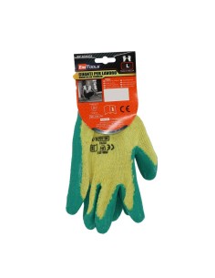 Guanti da giardinaggio in poliestere Emi - antitaglio - giallo/verde 2