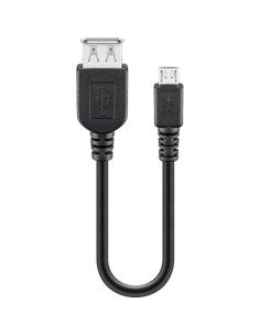 Cavo USB 2.0 A femmina/Micro B maschio 0.2 m