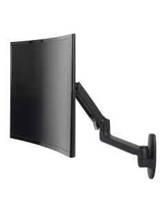 LX WALL MOUNT LCD ARM  MATTE BLACK