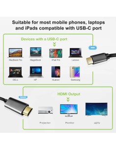 Cavo Adattatore USB-C™ 3.2 a HDMI 2.1 8K@60Hz 1,8 m 2