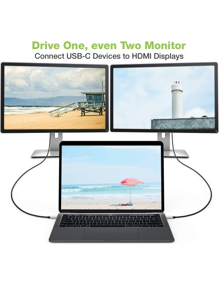 Cavo Adattatore USB-C™ 3.2 a HDMI 2.1 8K@60Hz 1,8 m