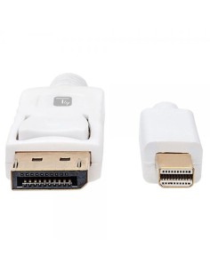 Cavo Mini DisplayPort Maschio a DisplayPort Maschio 4K 60Hz 3 metri Bianco 2
