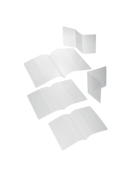 Libretto porta documenti - porta green pass DURABLE 210x148 mm formato A6 - trasparente - Conf. 10 pz. - 2140-19