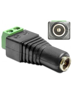 Adattatore Alimentazione Plug DC 2.5 x 5.5 mm Femmina Terminal Block 2 pin