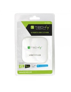 Hub USB 3.2 Super Speed 4 Porte Bianco 2