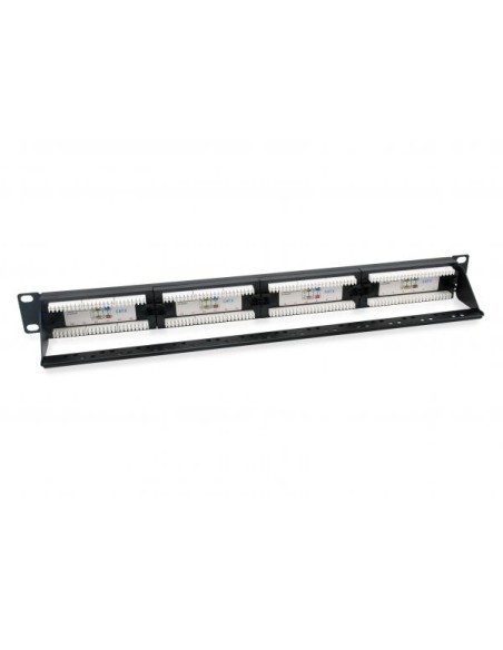 24-PORT CAT.6 UNSHIELDED PATCH PANE