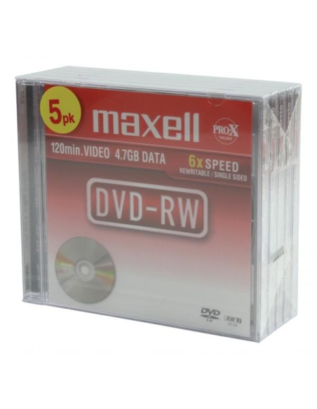 DVD-RW  4.7GB  2X  JEWELL  CONF.5 F