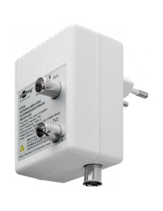Amplificatore per Antenna Due Dispositivi (DVB-T / DVB-T2 / DVB-C) con Cavo 2