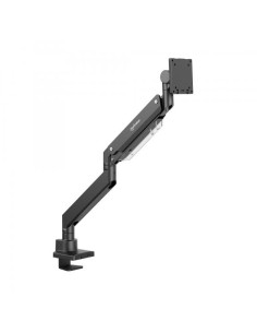 Supporto da Tavolo per Monitor Singolo 17-57'' con Molla a Gas in Alluminio Ultra Resistente con Porte USB