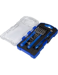 Cacciavite con punte e accessori collegabili, 17 pezzi