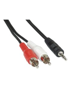 Cavo Stereo Jack 3, 5 mm a 2 x RCA maschio 10,0 mt 2