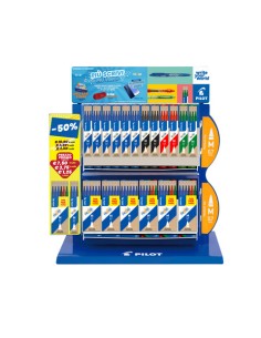 Espositore 132 refill per Pilot Frixion Ball e Frixion Ball Clicker in set da 3 o da 6 pezzi colori assortiti - 010134