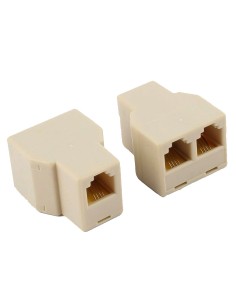 Accoppiatore telefonico 2x 6P6C F a 6P6C F