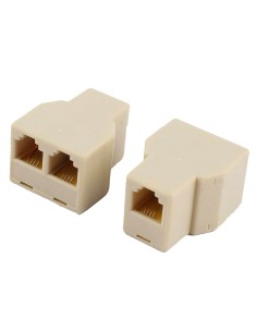 Accoppiatore telefonico 2x 6P6C F a 6P6C F 2