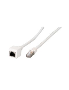 Cavo Patch RJ45 di Prolunga CAT 6A S/FTP AWG26 2m Bianco 2