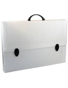 Valigetta da disegno in PP Donau colore bianco