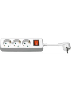 Multipresa 3 Posti Schuko con Interruttore e Cavo 3 metri 2