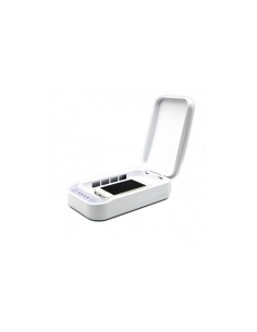 Sterilizzatore UV portatile GekoClean per smartphone e mascherine, bianco, con caricabatterie e diffusore LKM-GERM01WH 2
