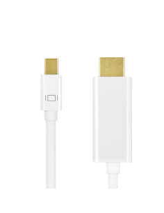 Cavo Convertitore Mini DisplayPort V.1.2 (Thunderbolt) a HDMI M/M 1m 2