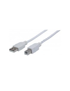 Cavo USB 2.0 A maschio/B maschio 1.8m Bianco