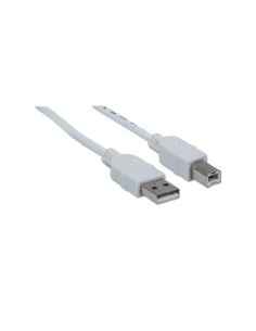 Cavo USB 2.0 A maschio/B maschio 1.8m Bianco 2