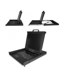 CONSOLE KVM PER ARMADIO RACK VGA - 2
