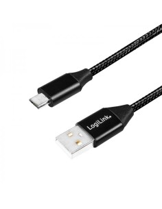 Cavo USB Micro-B Maschio/USB-A Maschio 0,3 m Nero