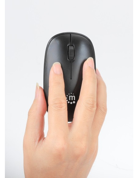 Mouse Ottico Wireless USB 1200 Dpi Nero, MW3050