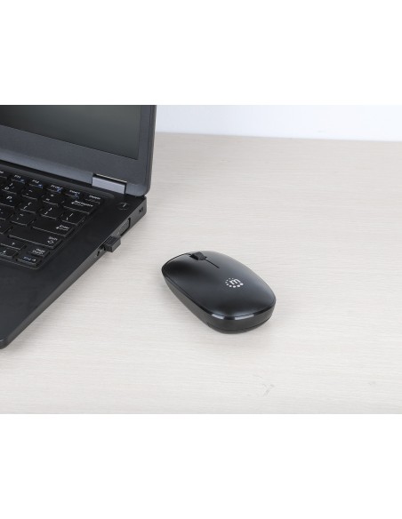Mouse Ottico Wireless USB 1200 Dpi Nero, MW3050