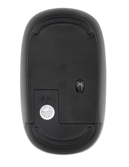 Mouse Ottico Wireless USB 1200 Dpi Nero, MW3050