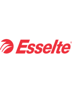 Cartella in presspan a tre lembi con elastico Esselte Essentials C42 formato 25x35 cm conf. da 5 pezzi Esselte verde 2