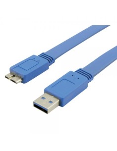 Cavo USB 3.2 Superspeed A maschio/MIC B maschio 0,5 m FLAT