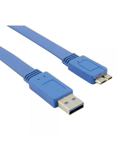 Cavo USB 3.2 Superspeed A maschio/MIC B maschio 0,5 m FLAT
