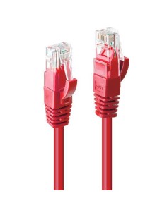 CAVO DI RETE CAT.6 U UTP ROSSO 0 3M