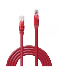CAVO DI RETE CAT.6 U UTP ROSSO 0 3M 2