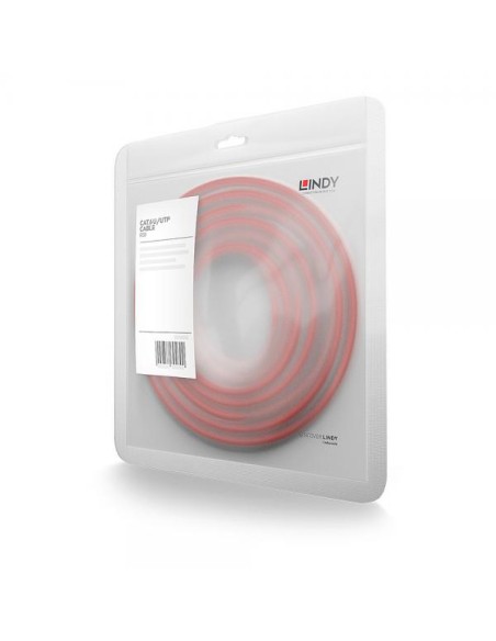 CAVO DI RETE CAT.6 U UTP ROSSO 0 3M